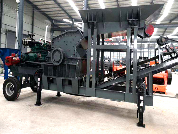 建筑用砂移動式制砂機(jī)